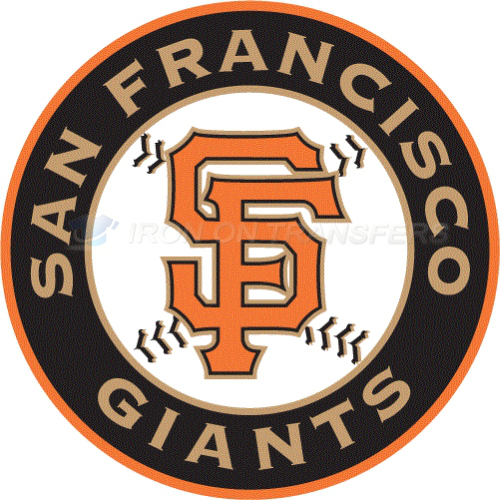 San Francisco Giants Iron-on Stickers (Heat Transfers)NO.1881